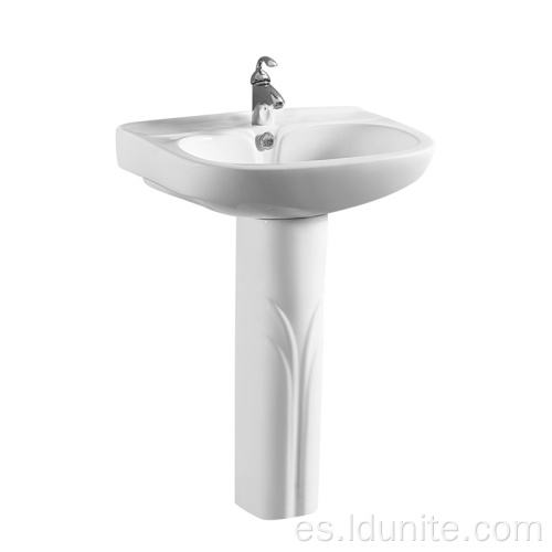 Baño de artículos sanitarios de lavado de pedestal de superficie de baño